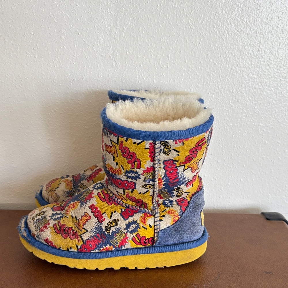 UGG Comic Print Boots